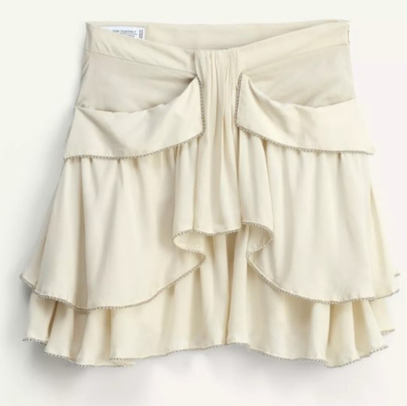 Zara Limited Edition Ruffle Skirt - Picture 5 of 10